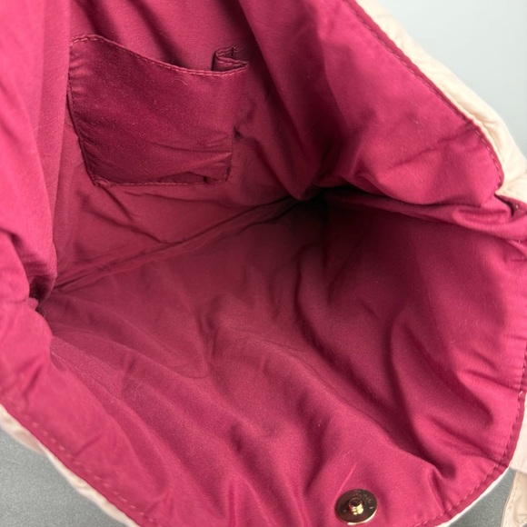 Rare Beauty By Selena Gomez Tote Bag Puffy Soft Pink Quilted Charm Brand New - Picture 7 of 11